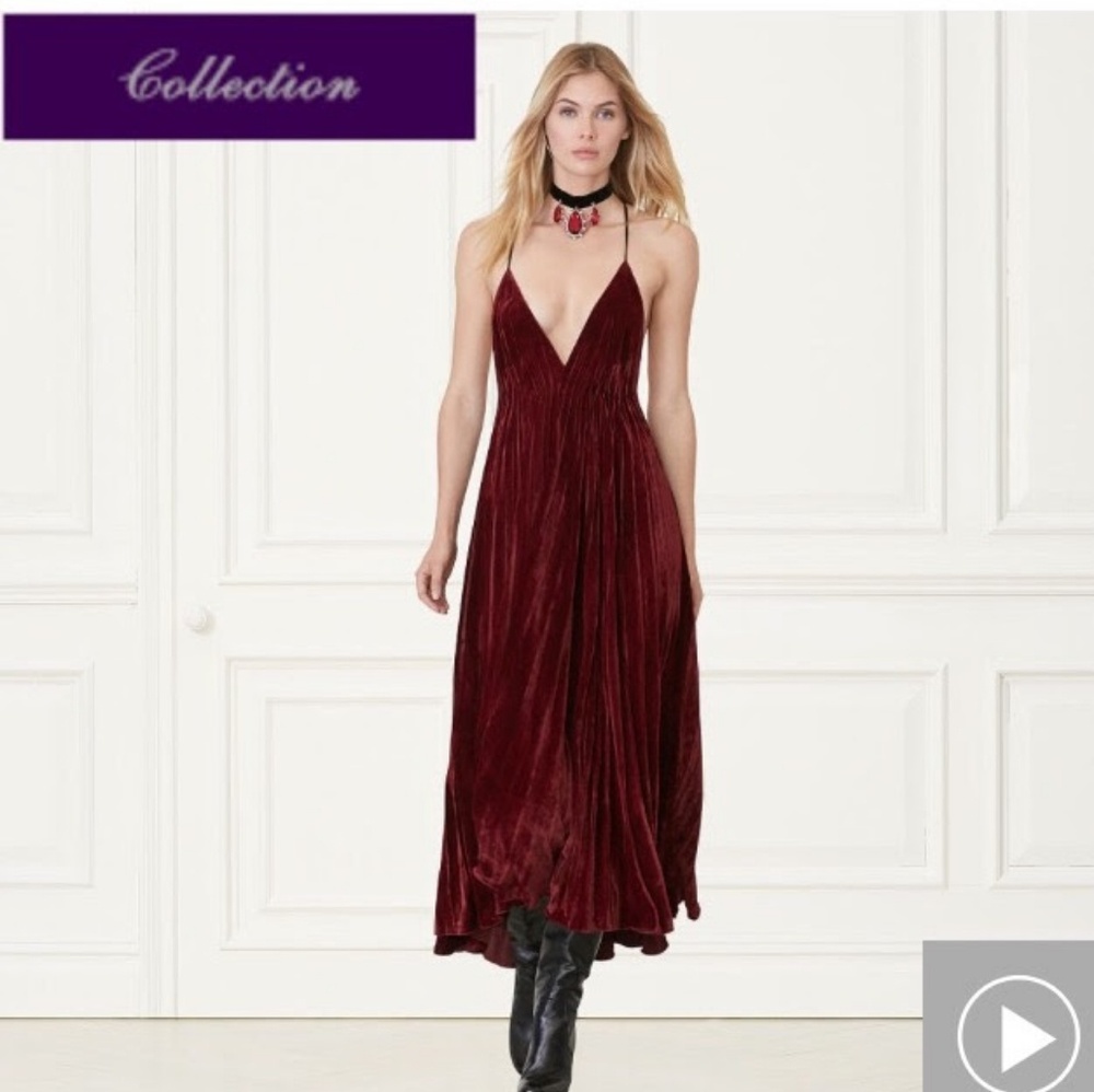 Stunning Ralph Lauren Collection Leona Velvet Gown